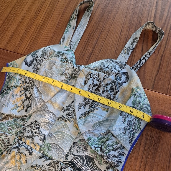 Vintage Fugibayashi Tiki Dress Small/Medium - Picture 8 of 12